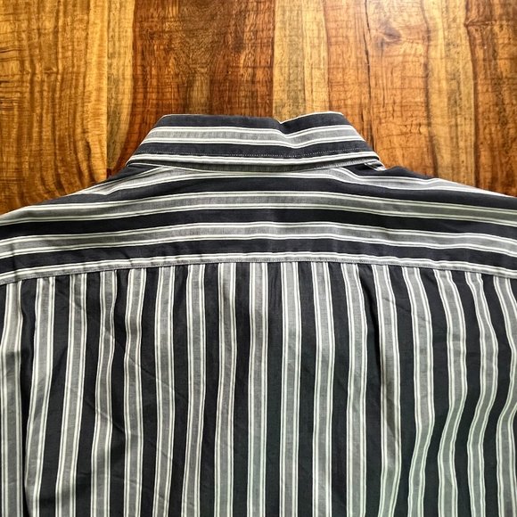 Cotonificio Albini Luxury Mens Dress Shirt w. French Cuffs [Banana Republic] - Picture 3 of 11